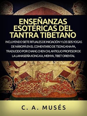 cover image of Enseñanzas esotéricas del Tantra Tibetano (Traducido)